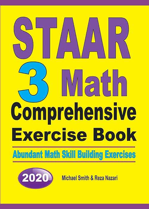 STAAR 3 Math Comprehensive Exercise Book