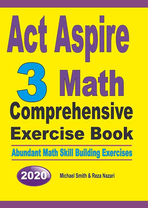Act Aspire 3 Math Comprehensive