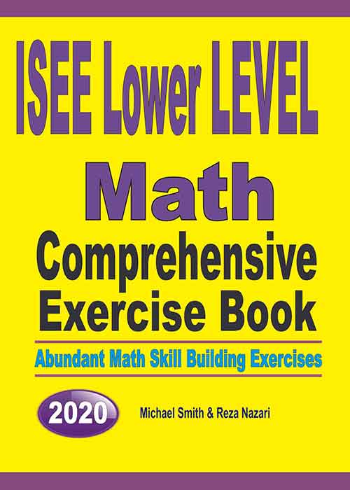ISEE Lower level Math Comprehensive