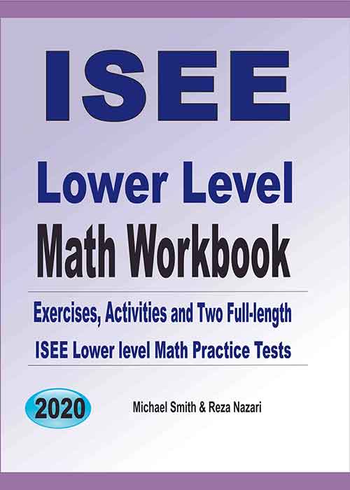 Isee Lower level Workbook