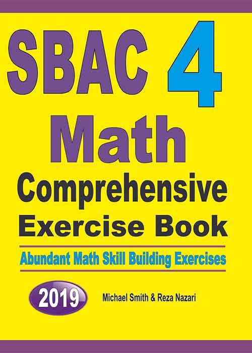 SBAC 4 Math Comprehensive