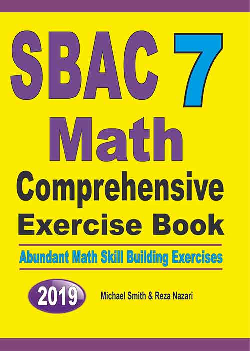SBAC 7 Math Comprehensive