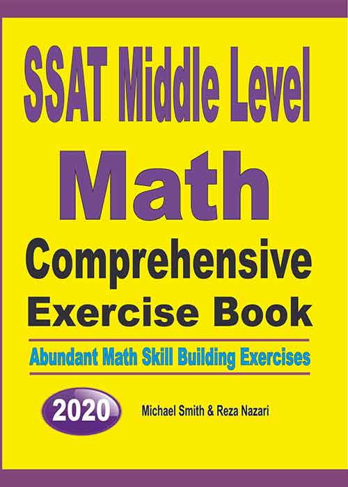 SSAT Middle Math Comprehensive
