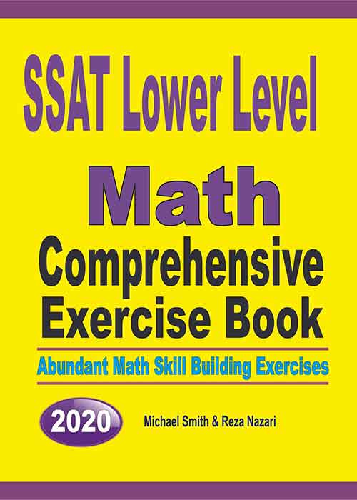 SSAT Lower level Math Comprehensive