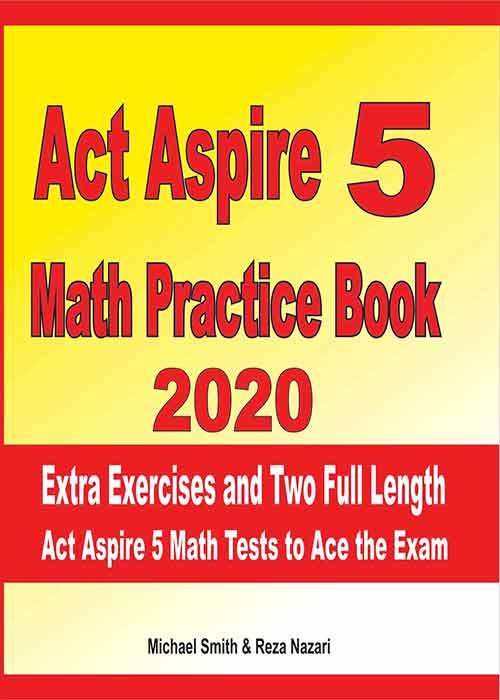 Act Aspire 5 Math Practice Test