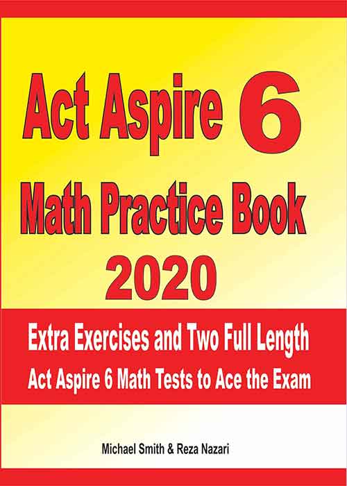 Act Aspire 6 Math Practice Test