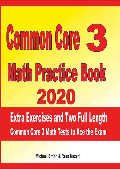 Common Core 3 Math Practice Test