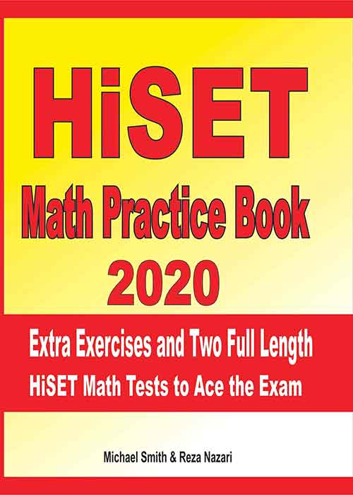 HiSET Math Practice Test