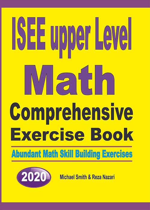 ISEE upper Math Comprehensive