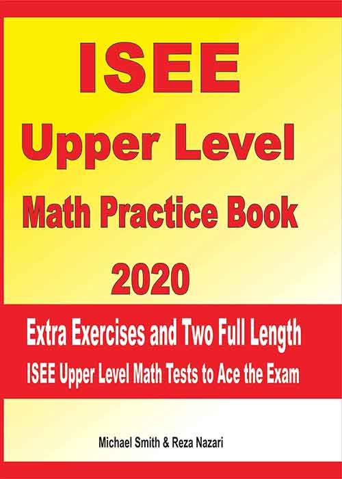 ISEE upper Math Practice Test