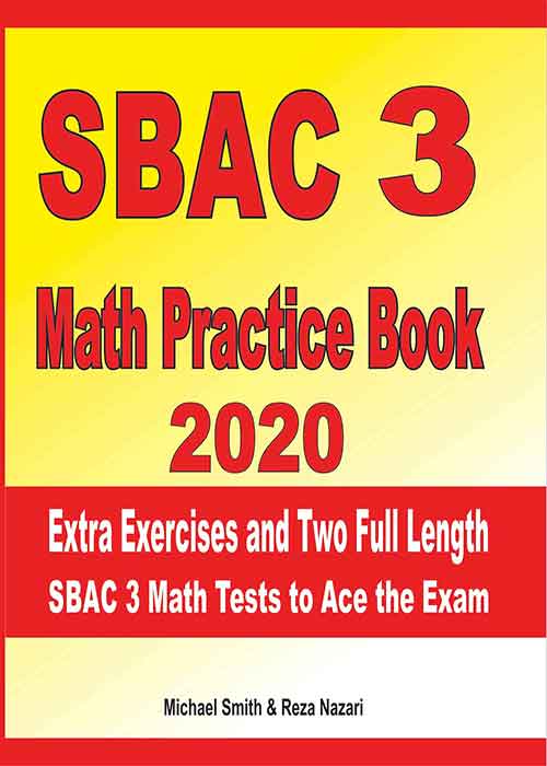 SBAC 3 Math Practice Test