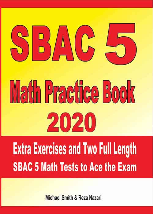 SBAC 5 Math Practice Test