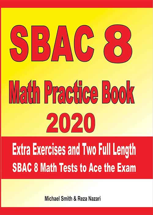 SBAC 8 Math Practice Test
