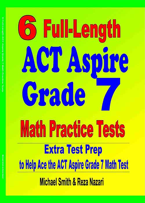 6 Full-Length ACT Aspire Math