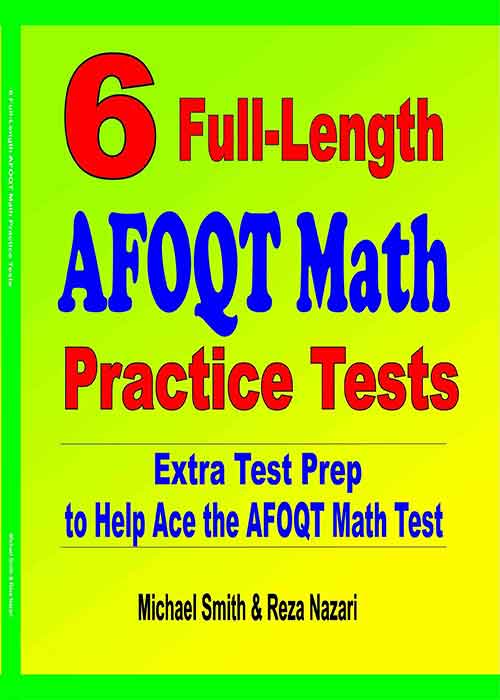 6 Full-Length AFOQT Math