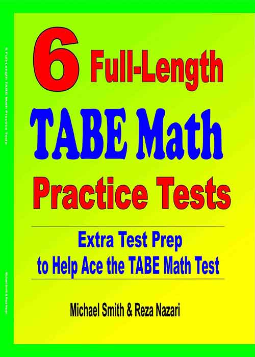6 Full-Length TABE Math