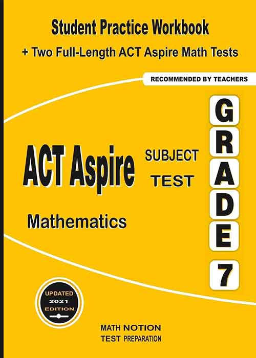 ACT Aspire Subject Test_page