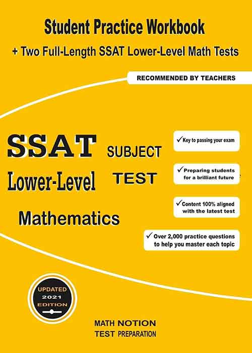 SSAT Lower-Level Subject Test_page