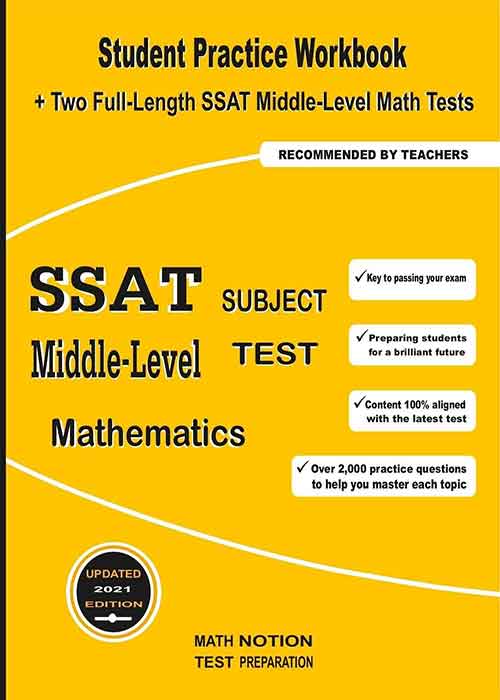 SSAT Middle-Level Subject Test
