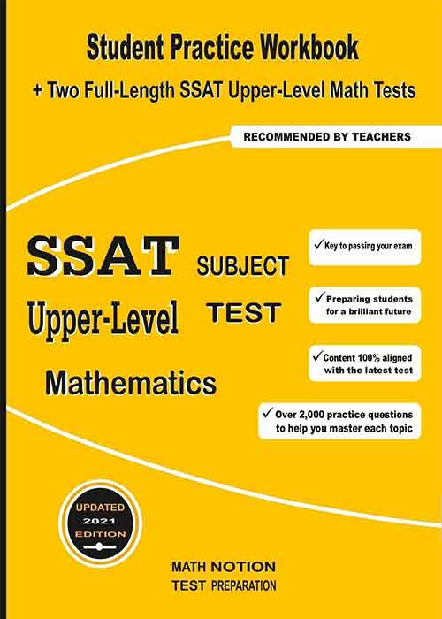 SSAT Upper-Level Subject Test