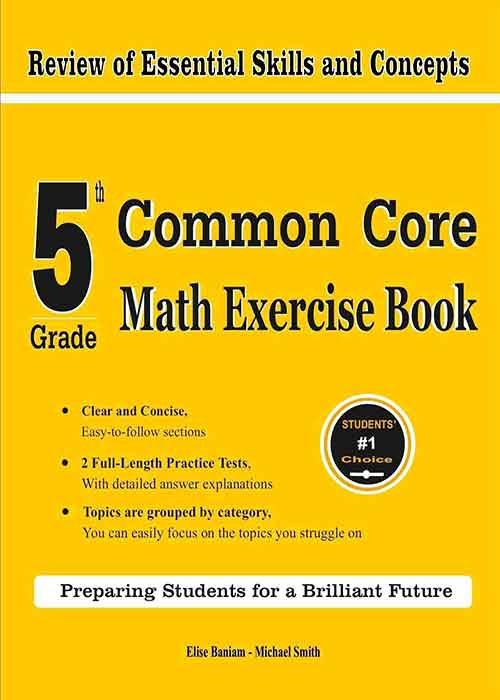 Common Core Math Exercise G-5 page