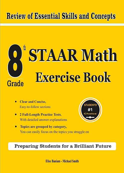 STAAR Math Exercise G-8 page