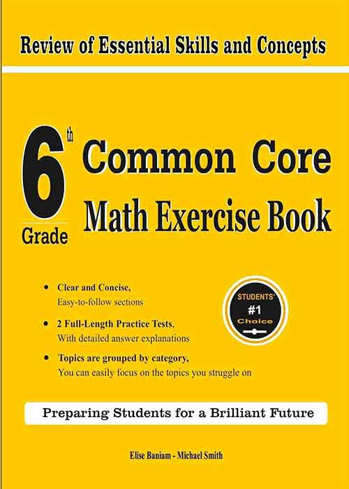 Common Core Math Exercise G-6 page