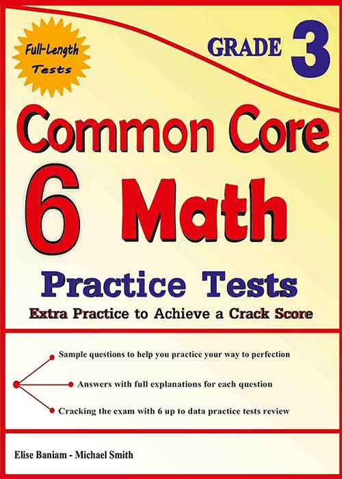 6 Common Core Test Grade 3 Page