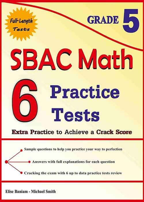 6 SBAC Test Grade 5 page