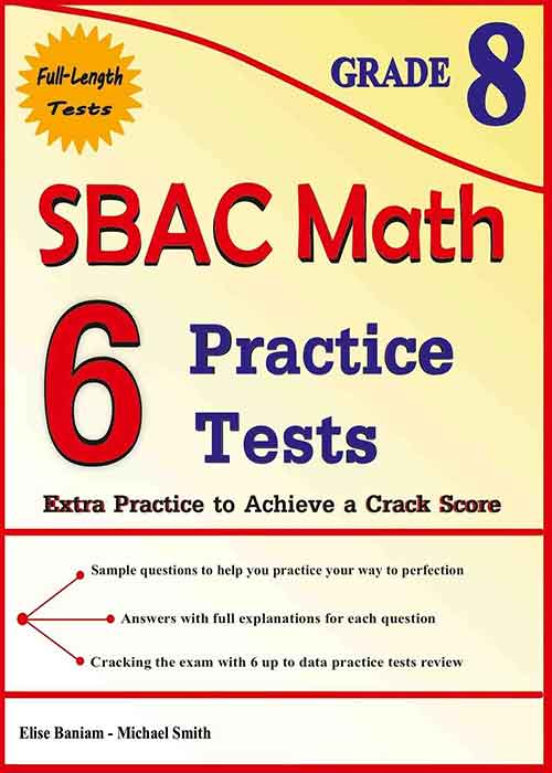 6 SBAC Test Grade 8 page