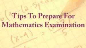 How to Prepare for Mathematics Test