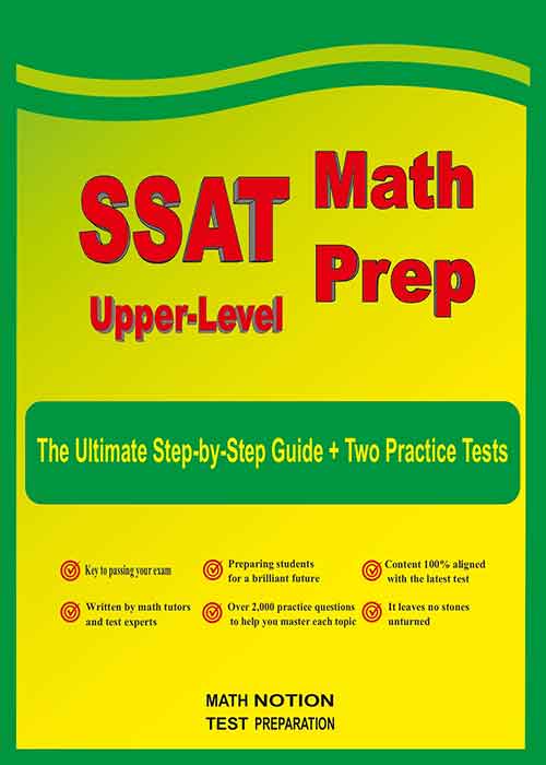 SSAT Upper Level Math Prep