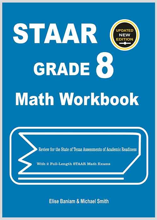 STAAR Grade 8 Math Workbook