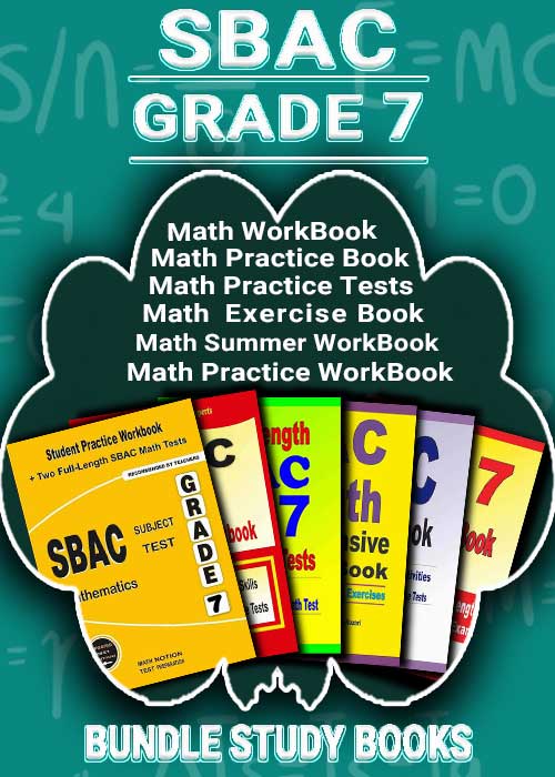 7th grade sbac bundle mathematics ebooks