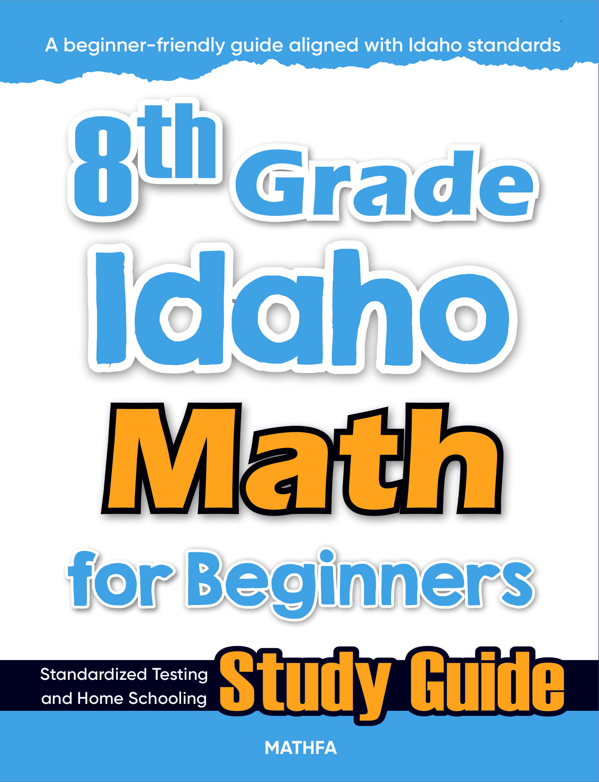 8th Grade Idaho Math cover 8th Grade Idaho Math for Beginners - Image 1