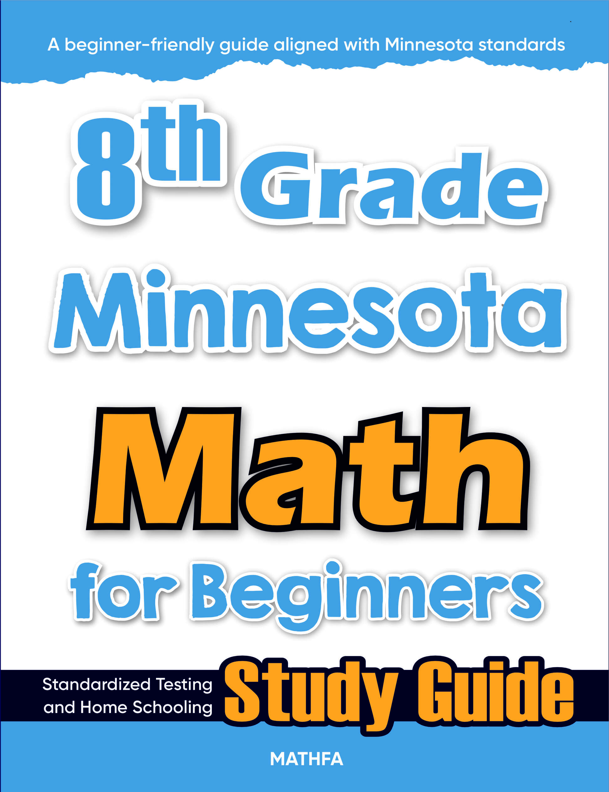 8th Grade Minnesota Math cover 8th Grade Minnesota Math for Beginners - Image 1