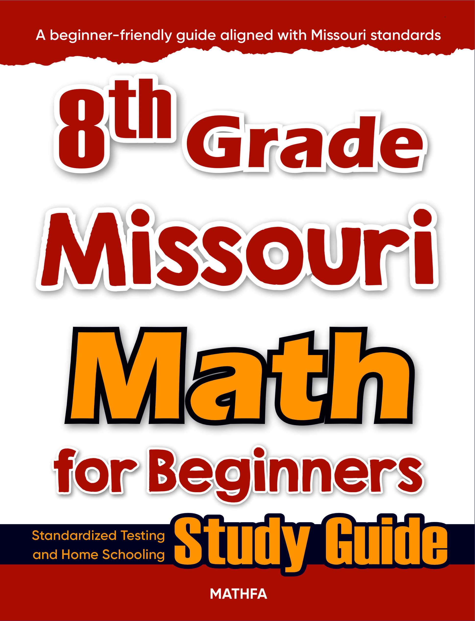 8th Grade Missouri Math cover 8th Grade Missouri Math for Beginners - Image 1