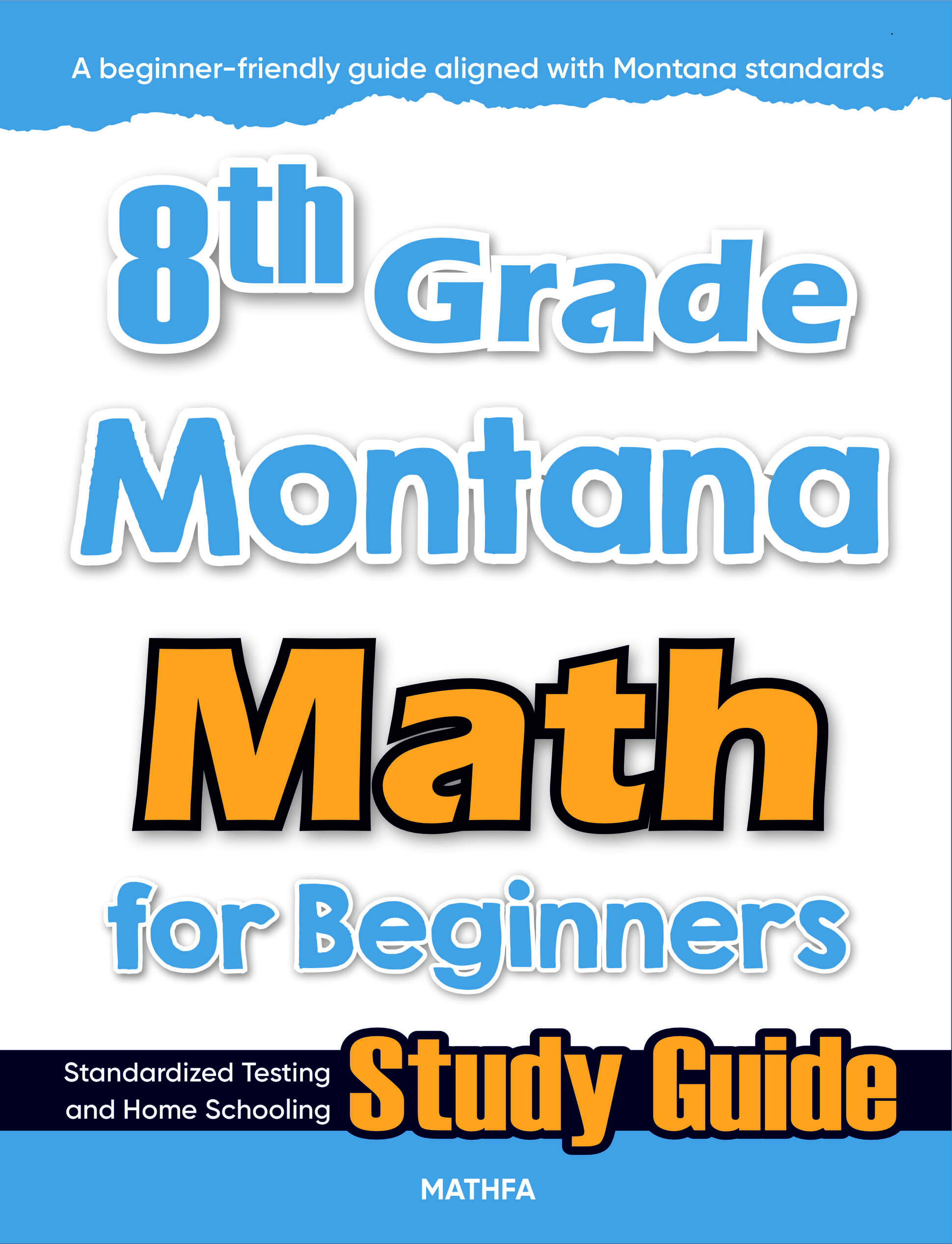 8th Grade Montana Math cover 8th Grade Montana Math for Beginners - Image 1