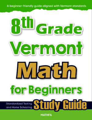 8th Grade Vermont Math cover