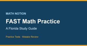 FAST Math Practice: A Florida Study Guide