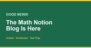 Big News: The Math Notion Blog Is Here