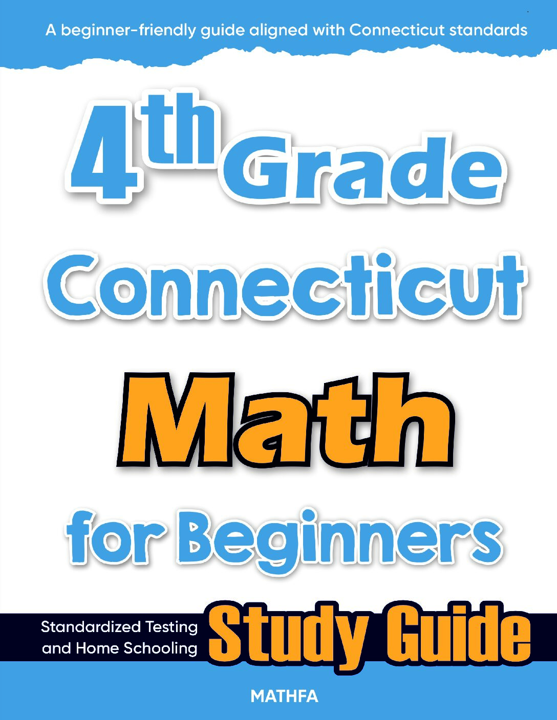 4th-Grade-Connecticut-Math-for-Beginners-cover 4th Grade Connecticut Math — printable practice worksheets, answer keys