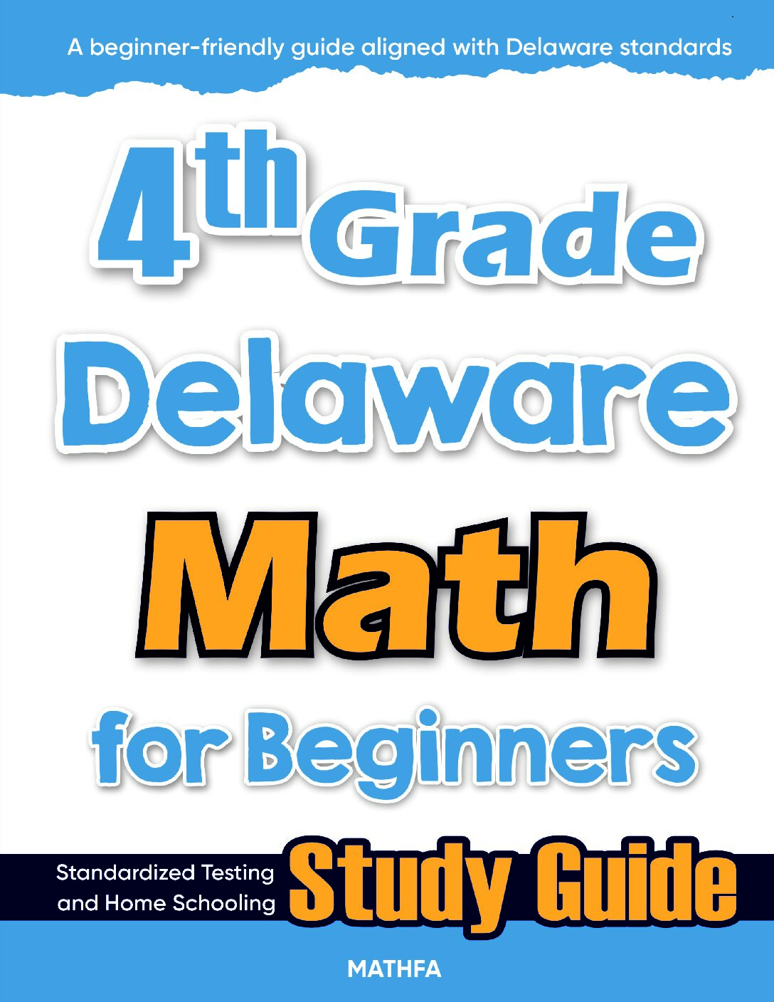 4th-Grade-Delaware-Math-for-Beginners-cover 4th Grade Delaware Math — printable practice worksheets, answer keys