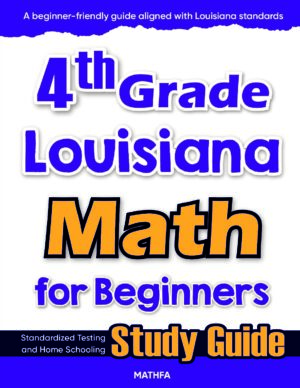 4th Grade Louisiana Math — printable practice worksheets, answer keys