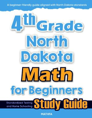 4th Grade North Dakota Math — printable practice worksheets, answer keys
