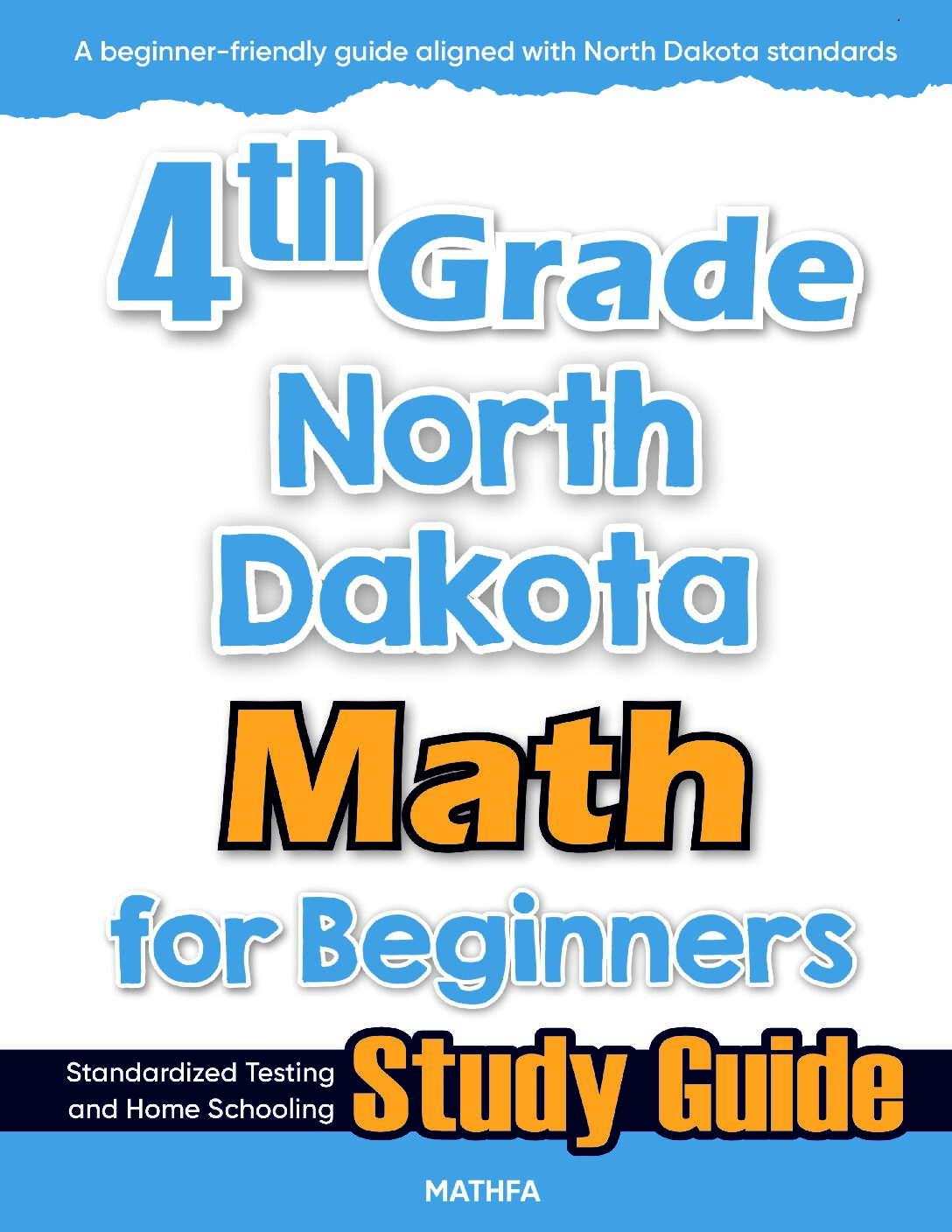 4th-Grade-North-Dakota-Math-for-Beginners-cover 4th Grade North Dakota Math — printable practice worksheets, answer keys