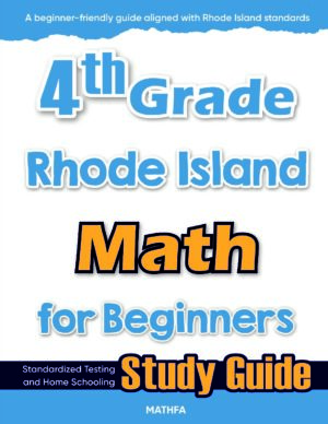 4th Grade Rhode Island Math — printable practice worksheets, answer keys