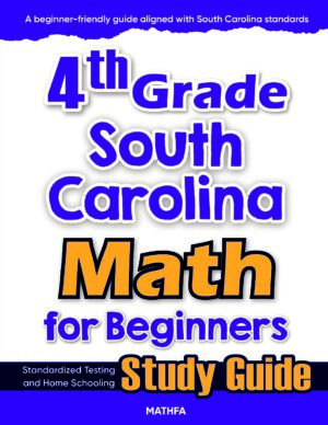 4th Grade South Carolina Math — printable practice worksheets, answer keys