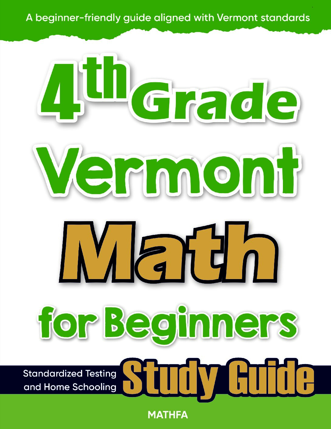 4th-Grade-Vermont-Math-for-Beginners-cover 4th Grade Vermont Math — printable practice worksheets, answer keys