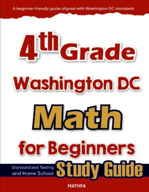 4th Grade Washington DC Math — printable practice worksheets, answer keys